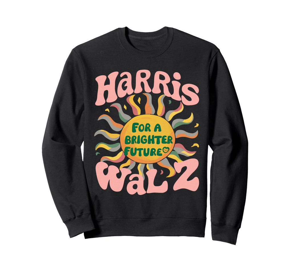 Harris Walz Boho Art Sweatshirt - Aesthetic Graphic Unisex - T-Shirt, Sweatshirt, Hoodie