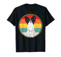 Sunset Papillon Dog T-Shirt - Minimalist Print Men Women - T-Shirt, Sweatshirt, Hoodie