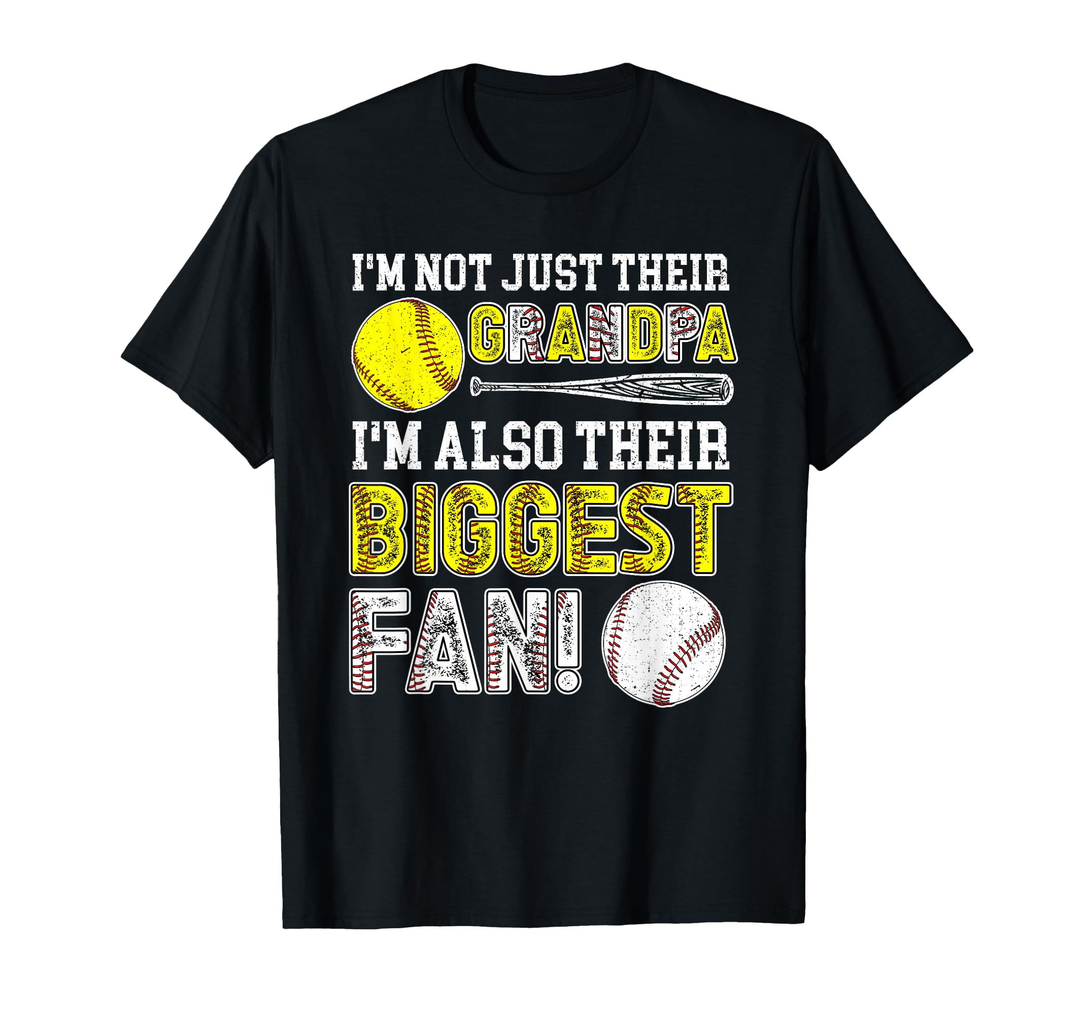Their Biggest Fan Baseball Softball T-Shirt - Minimalist Print Unisex - T-Shirt, Sweatshirt, Hoodie