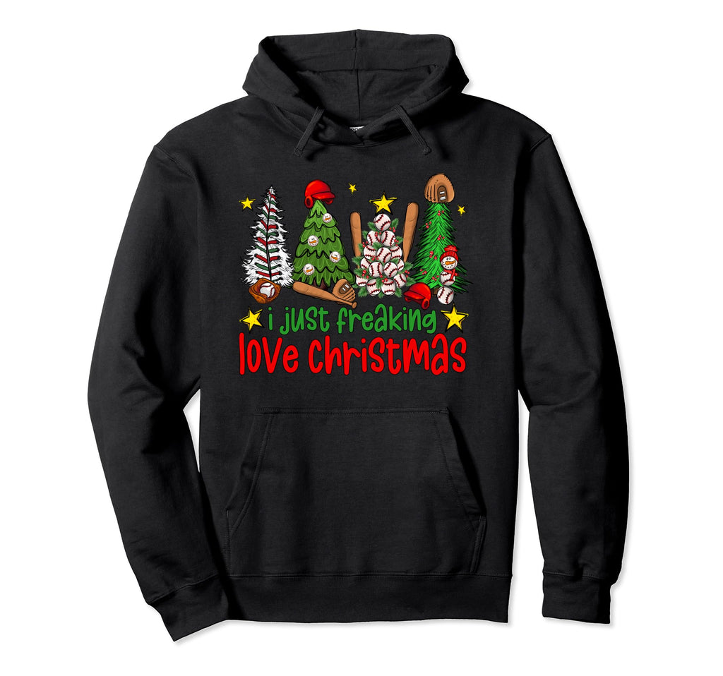 Funny Baseball Mom Baseball Tree Hoodie - Graphic Print Men Women - T-Shirt, Sweatshirt, Hoodie