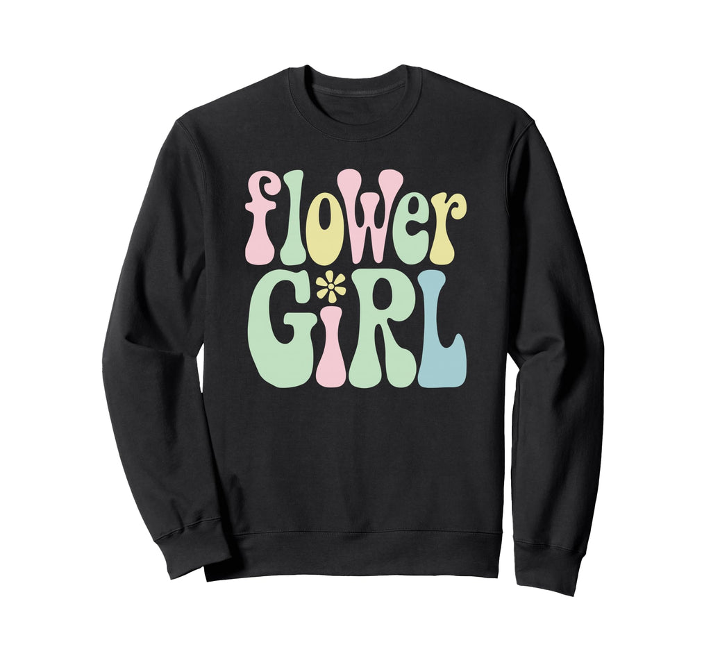 Flower Groovy 70S Boho Wedding Sweatshirt - Trendy Graphic Men Women - T-Shirt, Sweatshirt, Hoodie