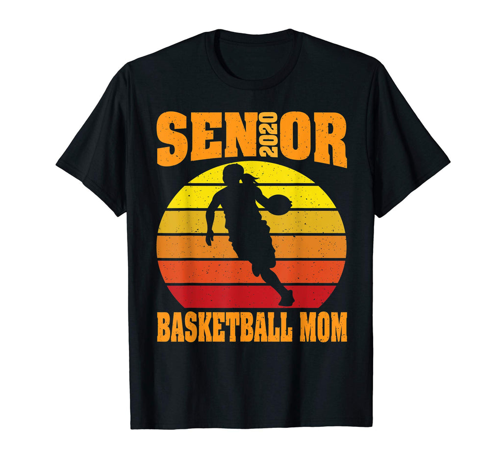 Senior Basketball Mom Daughter Sunset T-Shirt - Unique Graphic Unisex - T-Shirt, Sweatshirt, Hoodie