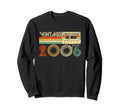 2006 18 Years Old Cassette Tape 18Th Sweatshirt - Minimalist Print Unisex - T-Shirt, Sweatshirt, Hoodie