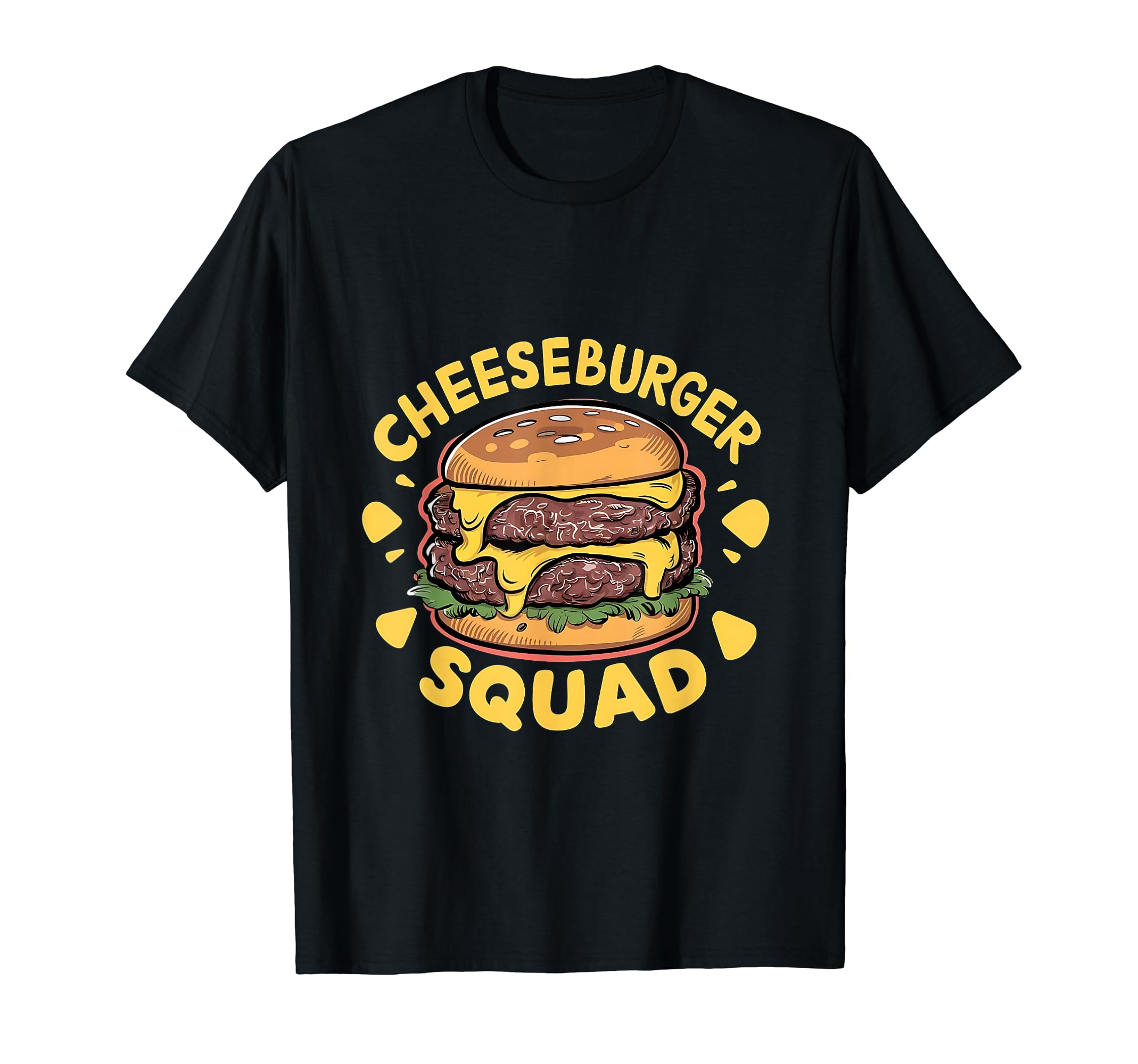 Diner Vibes Burger Lover Sarcastic T-Shirt - Minimalist Print Men Women - T-Shirt, Sweatshirt, Hoodie