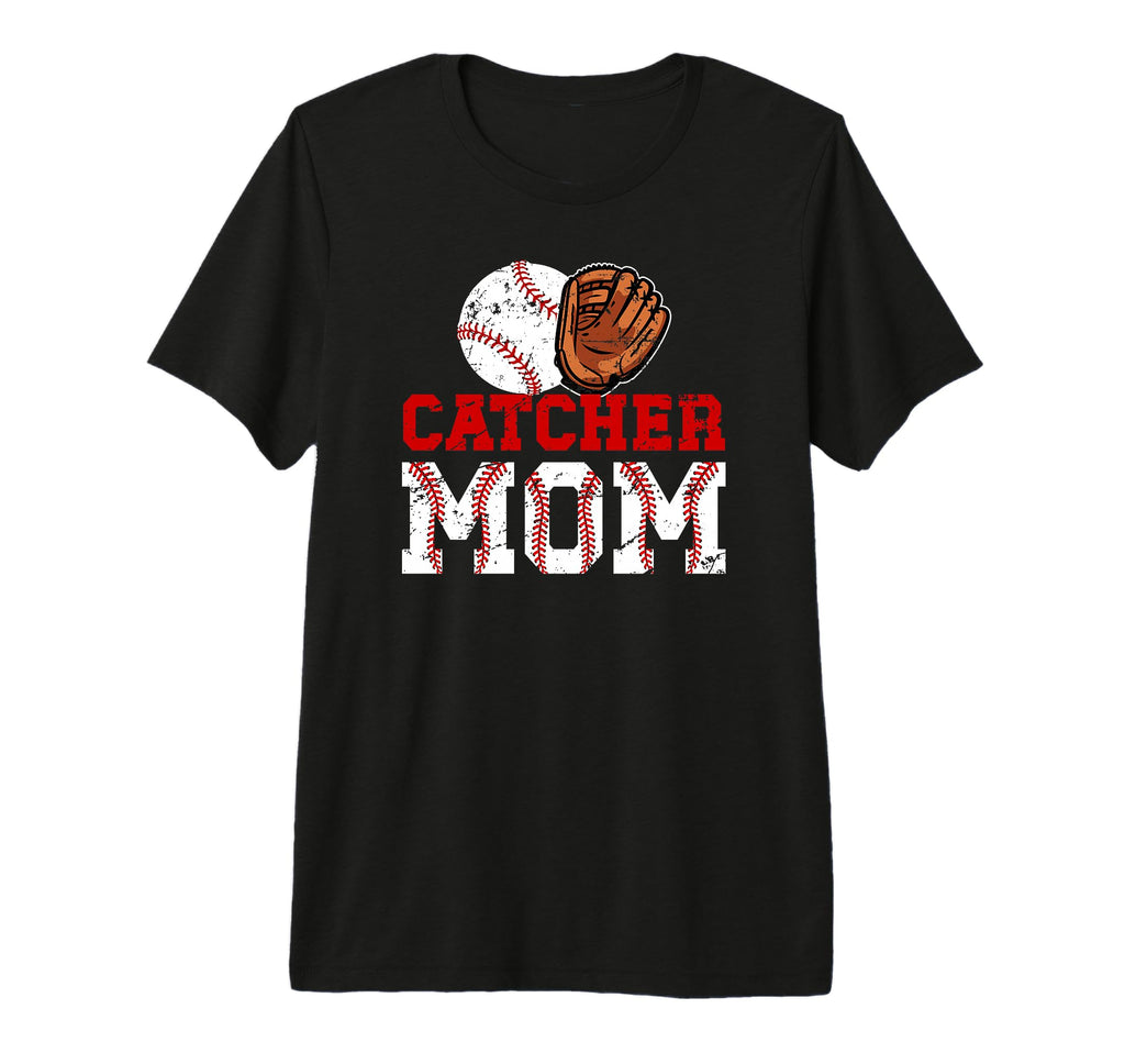 Baseball Catcher Mom Baseball Catcher T-Shirt - Graphic Print Men Women - T-Shirt, Sweatshirt, Hoodie