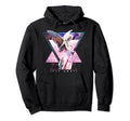 Vaporwave Angel Statue Wings Fly Away Hoodie - Custom Art Print Men Women - T-Shirt, Sweatshirt, Hoodie