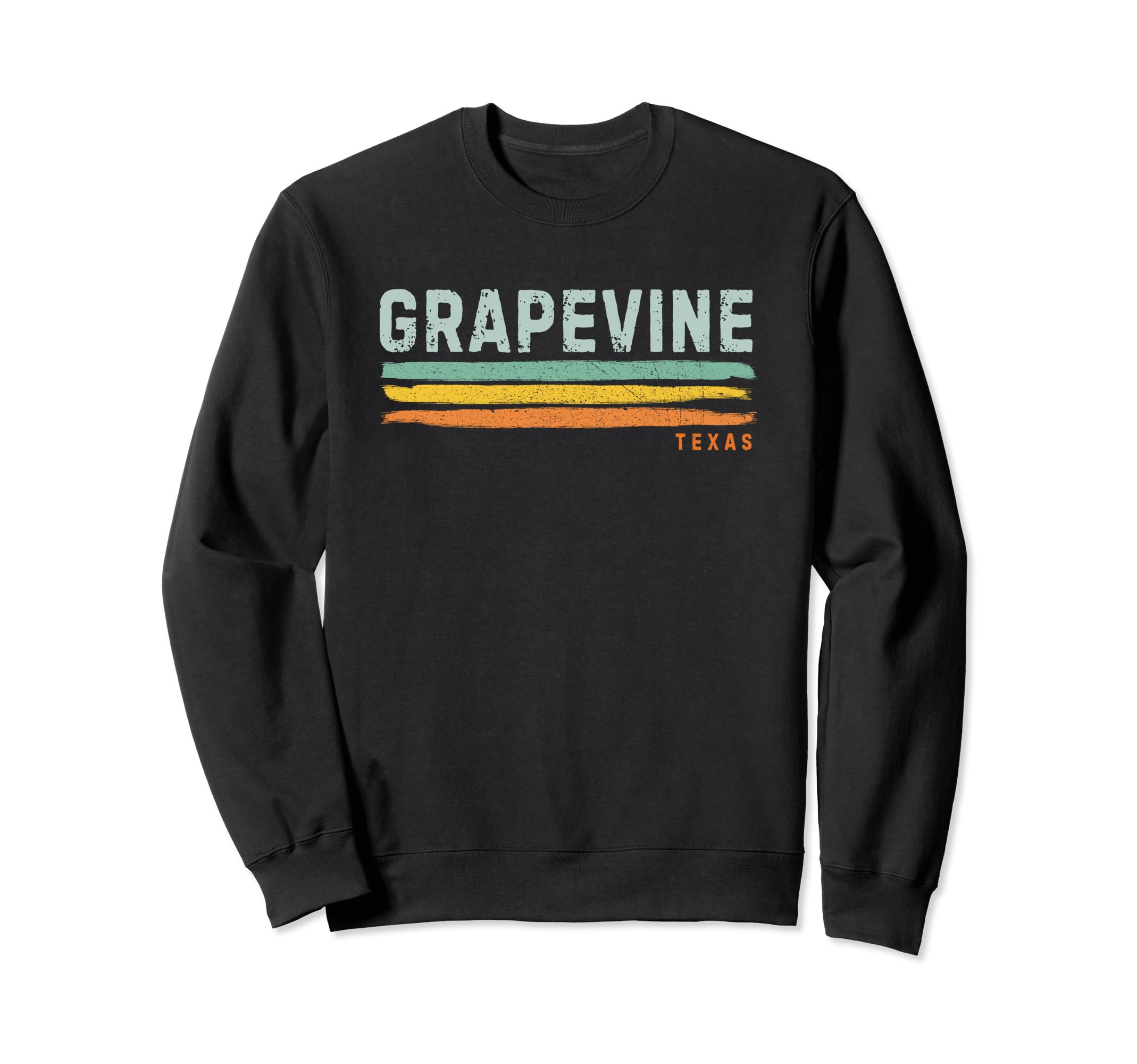 Stripes Grapevine Tx Sweatshirt - Casual Everyday Wear Men Women - T-Shirt, Sweatshirt, Hoodie