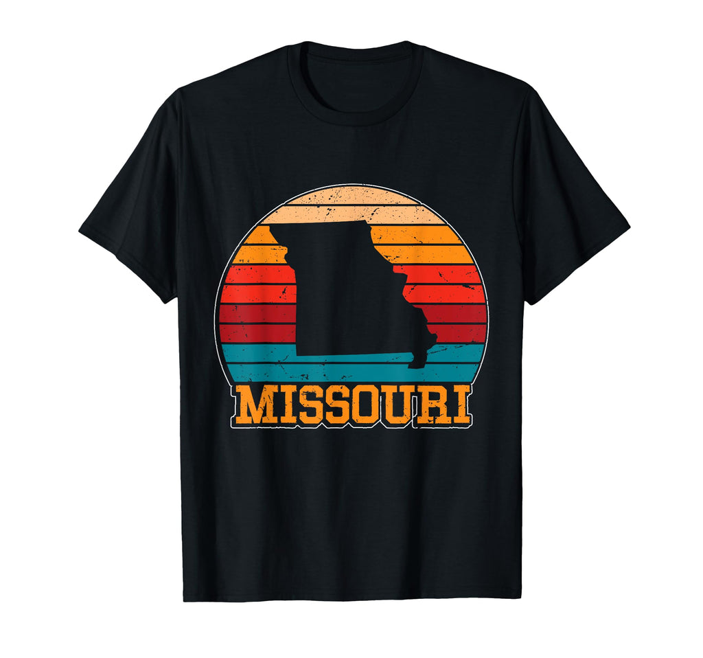 Missouri Sunset Us State Missouri T-Shirt - Streetwear Style for Adults - T-Shirt, Sweatshirt, Hoodie
