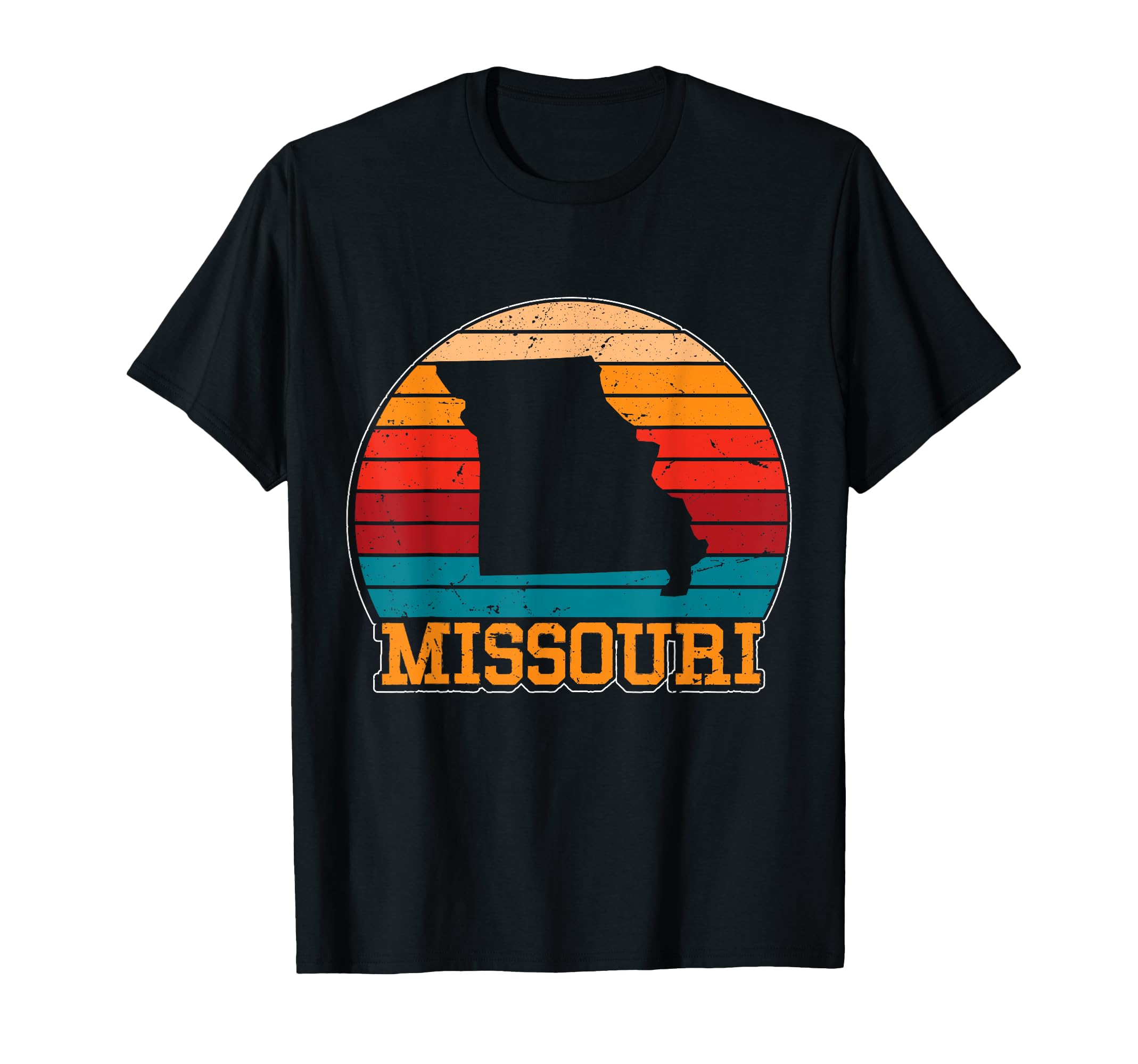 Missouri Sunset Us State Missouri T-Shirt - Streetwear Style for Adults - T-Shirt, Sweatshirt, Hoodie