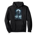 Gothic Cross Grunge Aesthetic Y2K Goth Hoodie - Unique Graphic for Adults - T-Shirt, Sweatshirt, Hoodie