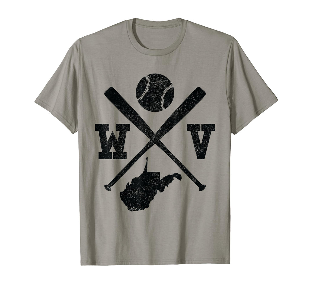 Wv Usa State Baseball Player West T-Shirt - Custom Art Print Unisex - T-Shirt, Sweatshirt, Hoodie