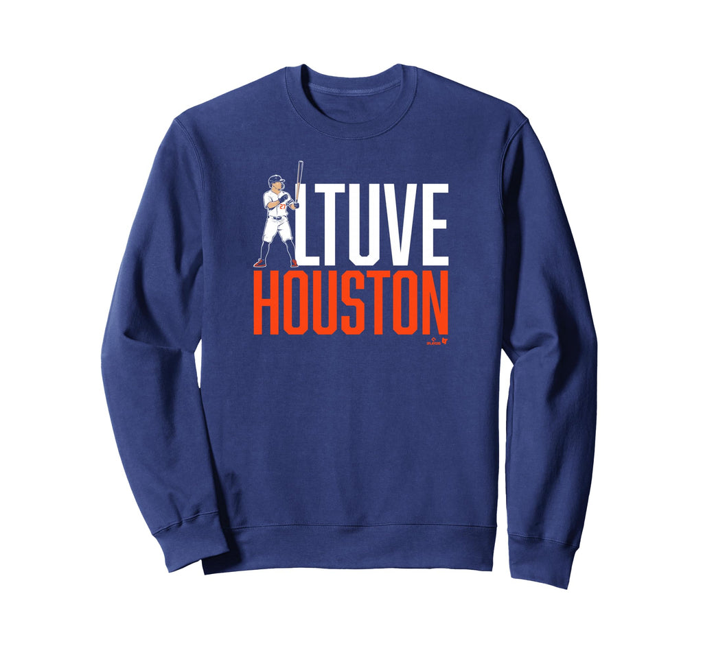 Jose Altuve City Star Houston Sweatshirt - Custom Art Print Men Women - T-Shirt, Sweatshirt, Hoodie