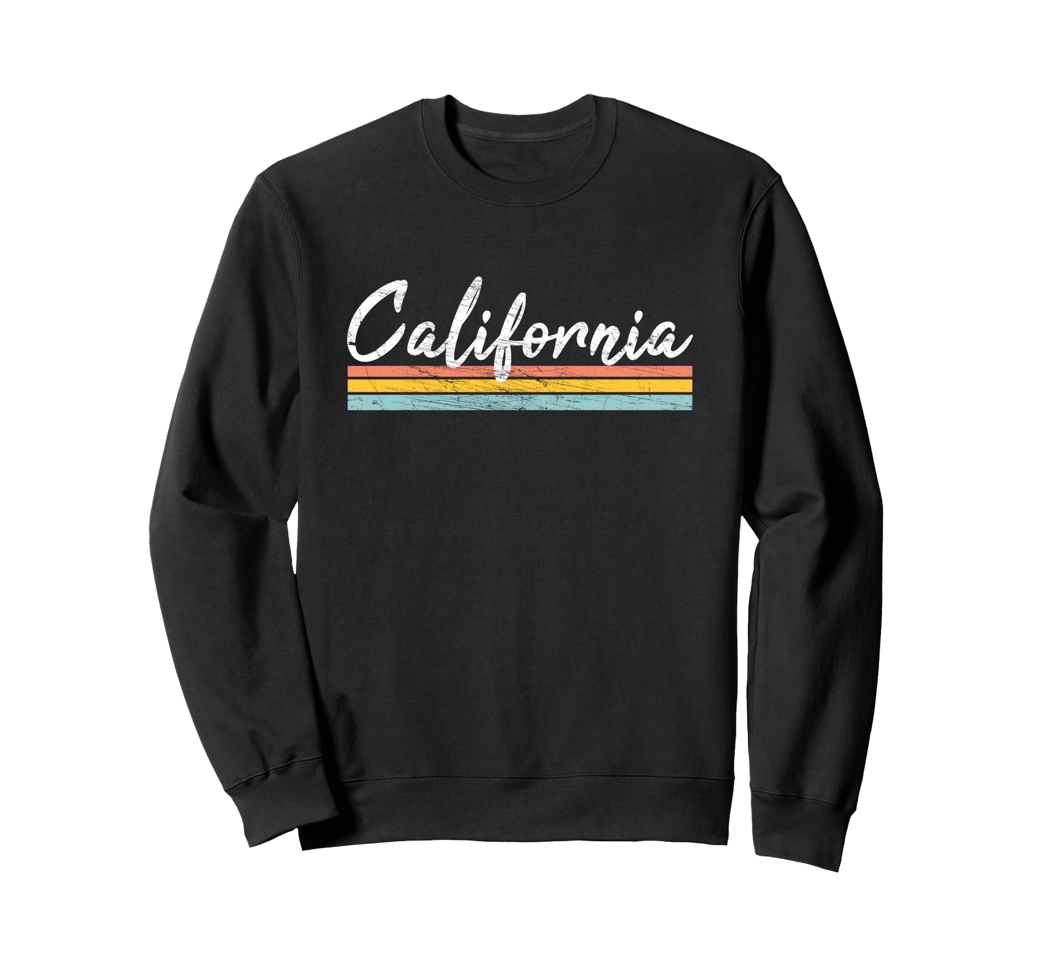 California Republic Distressed Sweatshirt - Novelty Apparel Unisex - T-Shirt, Sweatshirt, Hoodie