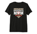 Baseball Mom Baseball Player Mama T-Shirt - Minimalist Print Unisex - T-Shirt, Sweatshirt, Hoodie