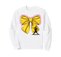 Softball Mama Softball Bow Sweatshirt - Novelty Apparel for Adults - T-Shirt, Sweatshirt, Hoodie