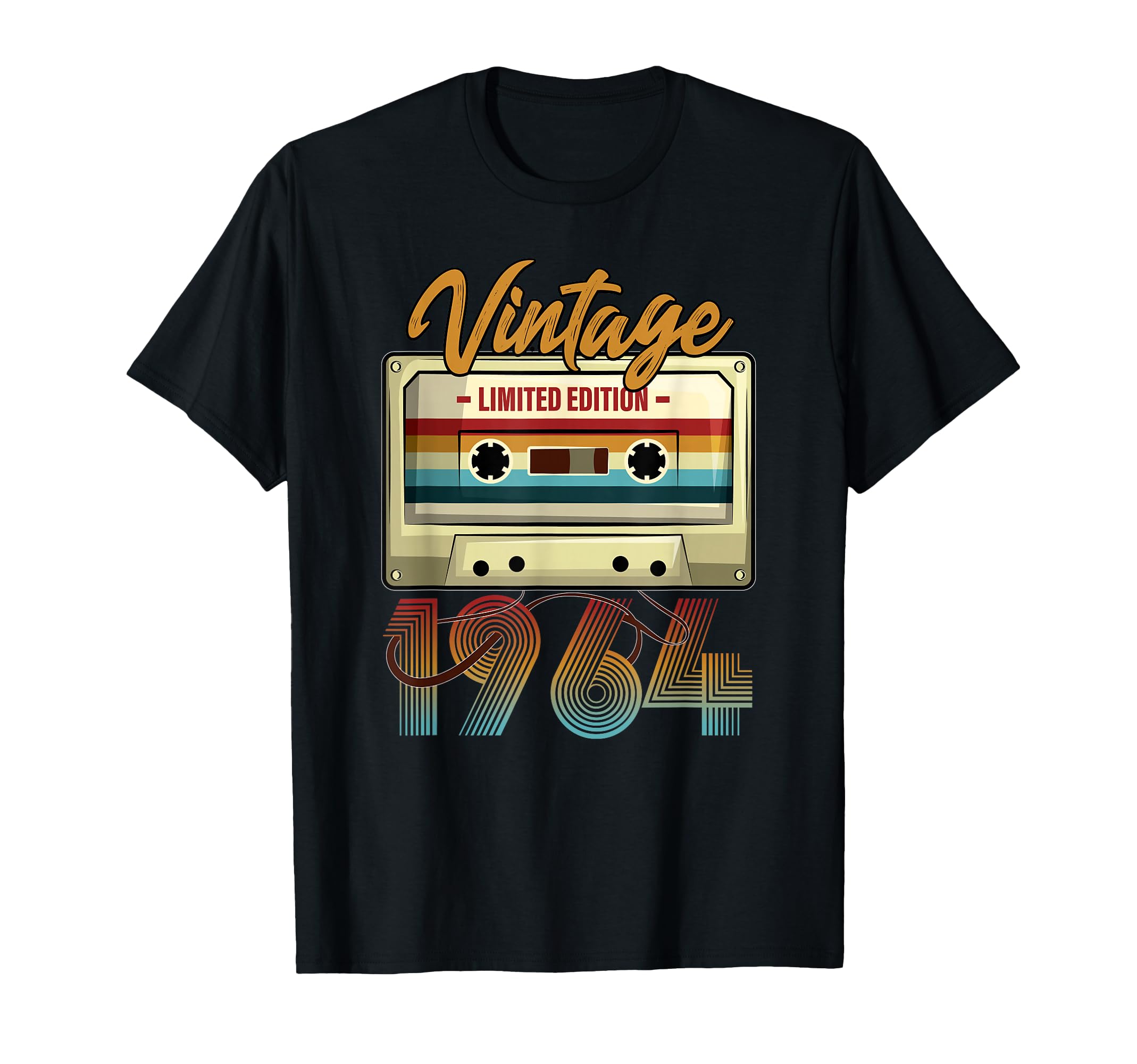 1964 62Nd Birthday Cassette Tape B Day T-Shirt - Trendy Graphic Unisex - T-Shirt, Sweatshirt, Hoodie
