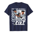 Gerrit Cole New York Y Mlb Baseball T-Shirt - Trendy Graphic Men Women - T-Shirt, Sweatshirt, Hoodie