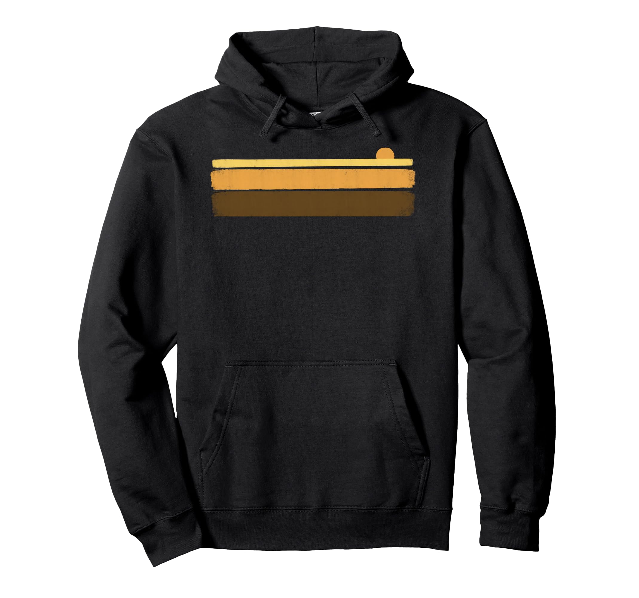 Threadless Vanphirst 70S Summer Stripes Hoodie - Novelty Apparel Unisex - T-Shirt, Sweatshirt, Hoodie