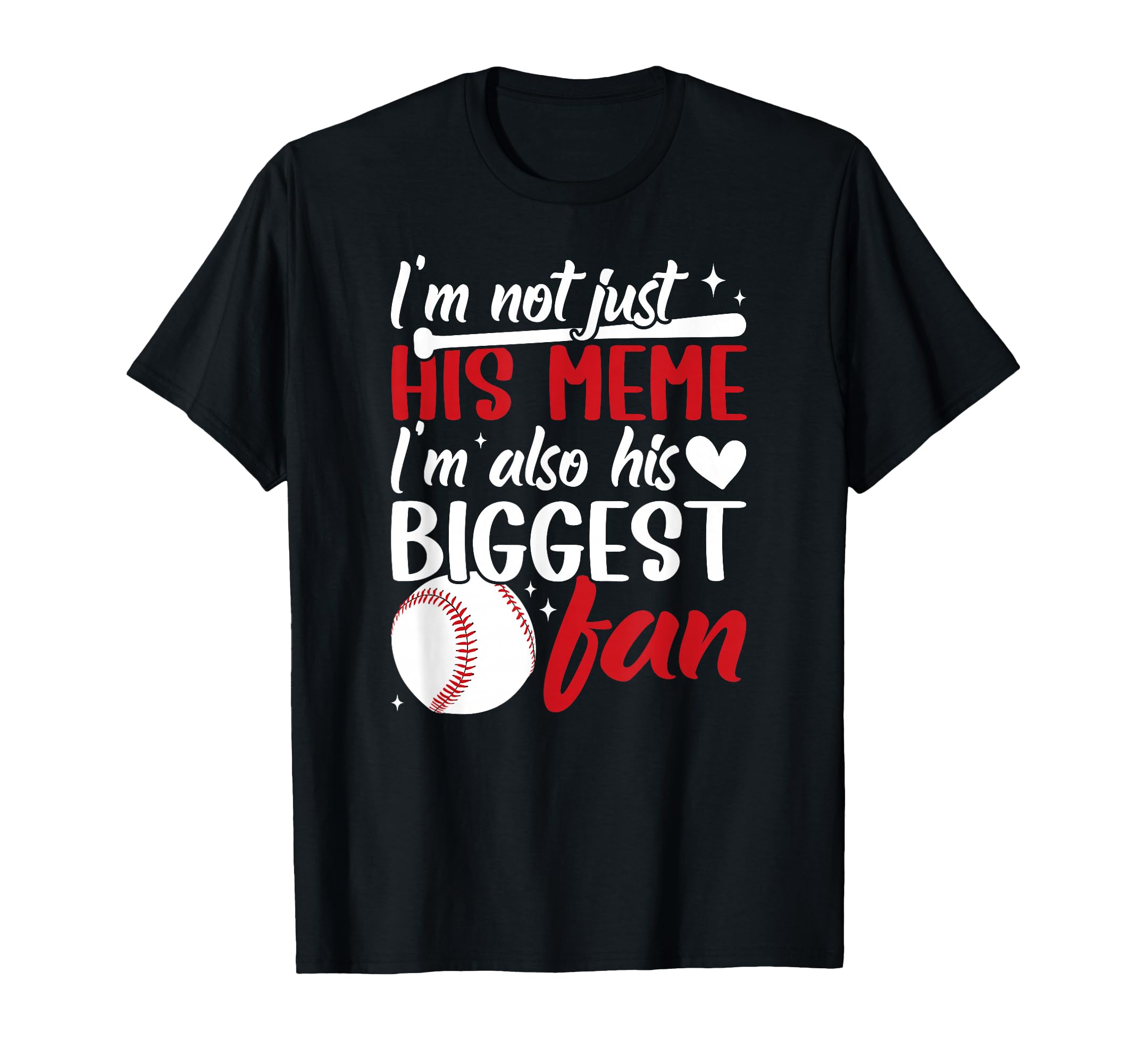His Biggest Fan Baseball Meme T-Shirt - Streetwear Style for Adults - T-Shirt, Sweatshirt, Hoodie