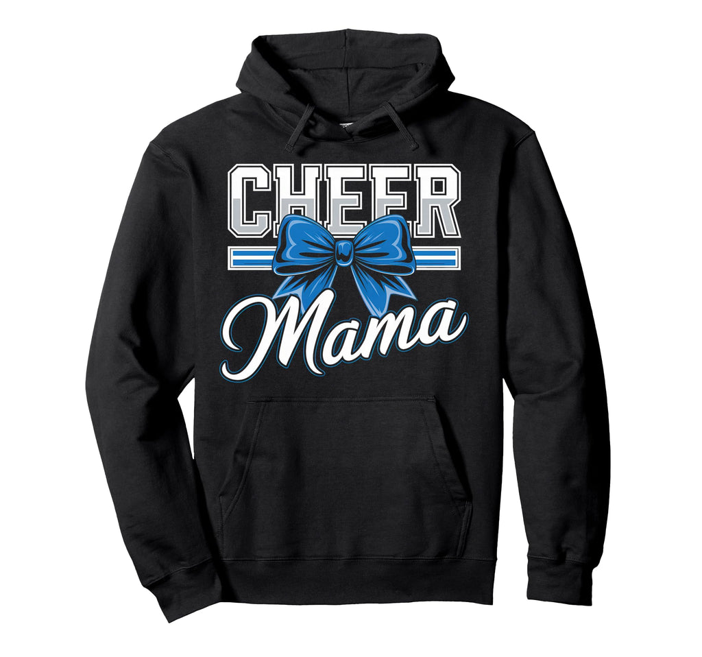 Cheer Mom Mother Bow Cheerleader Game Hoodie - Minimalist Print for Adults - T-Shirt, Sweatshirt, Hoodie