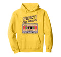 Old School Hip Hop 80S 90S Cassette Hoodie - Casual Everyday Wear Unisex - T-Shirt, Sweatshirt, Hoodie