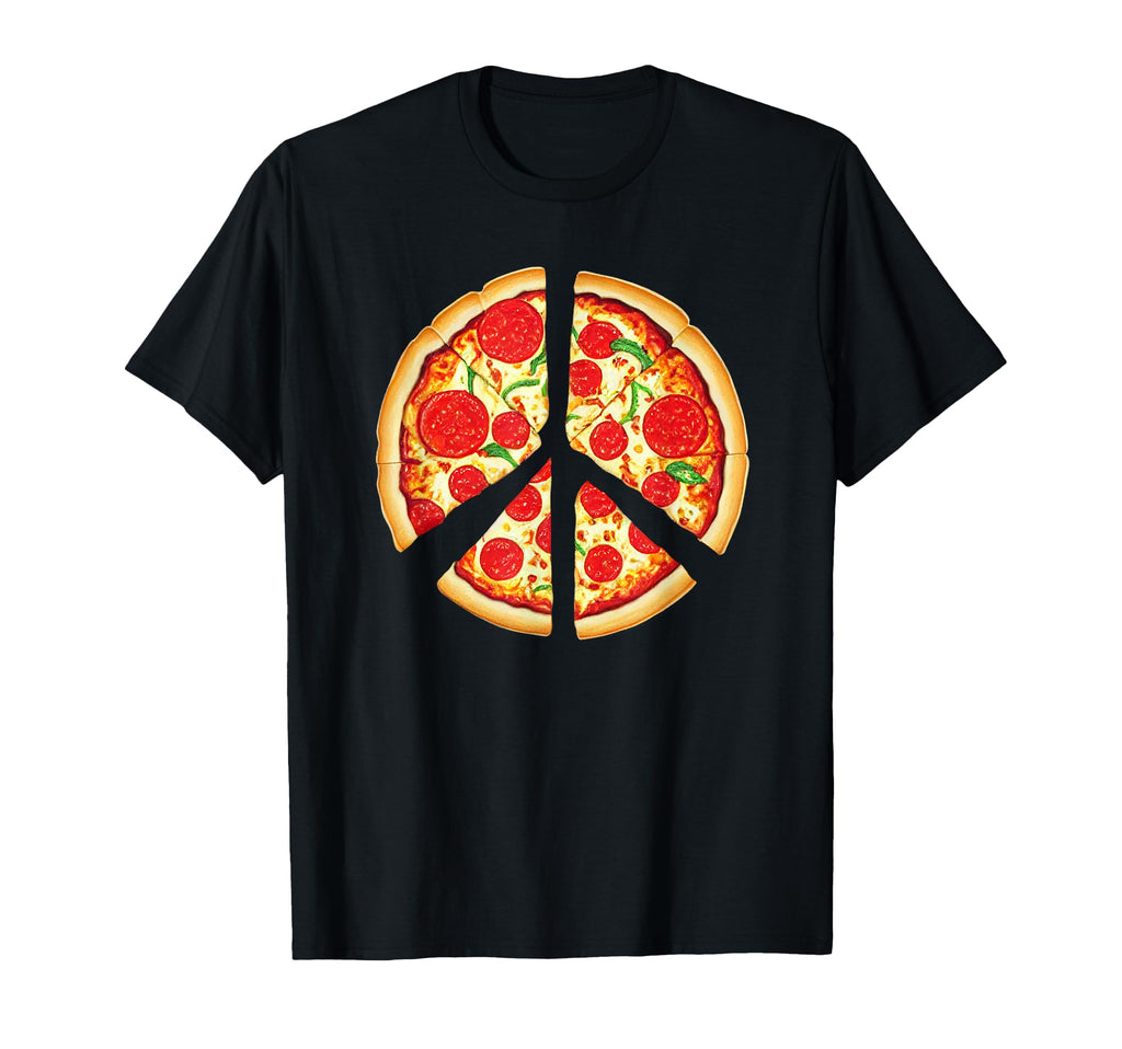 Love Peace And Pizza T-Shirt - Aesthetic Graphic Unisex - T-Shirt, Sweatshirt, Hoodie