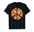 Love Peace And Pizza T-Shirt - Aesthetic Graphic Unisex - T-Shirt, Sweatshirt, Hoodie