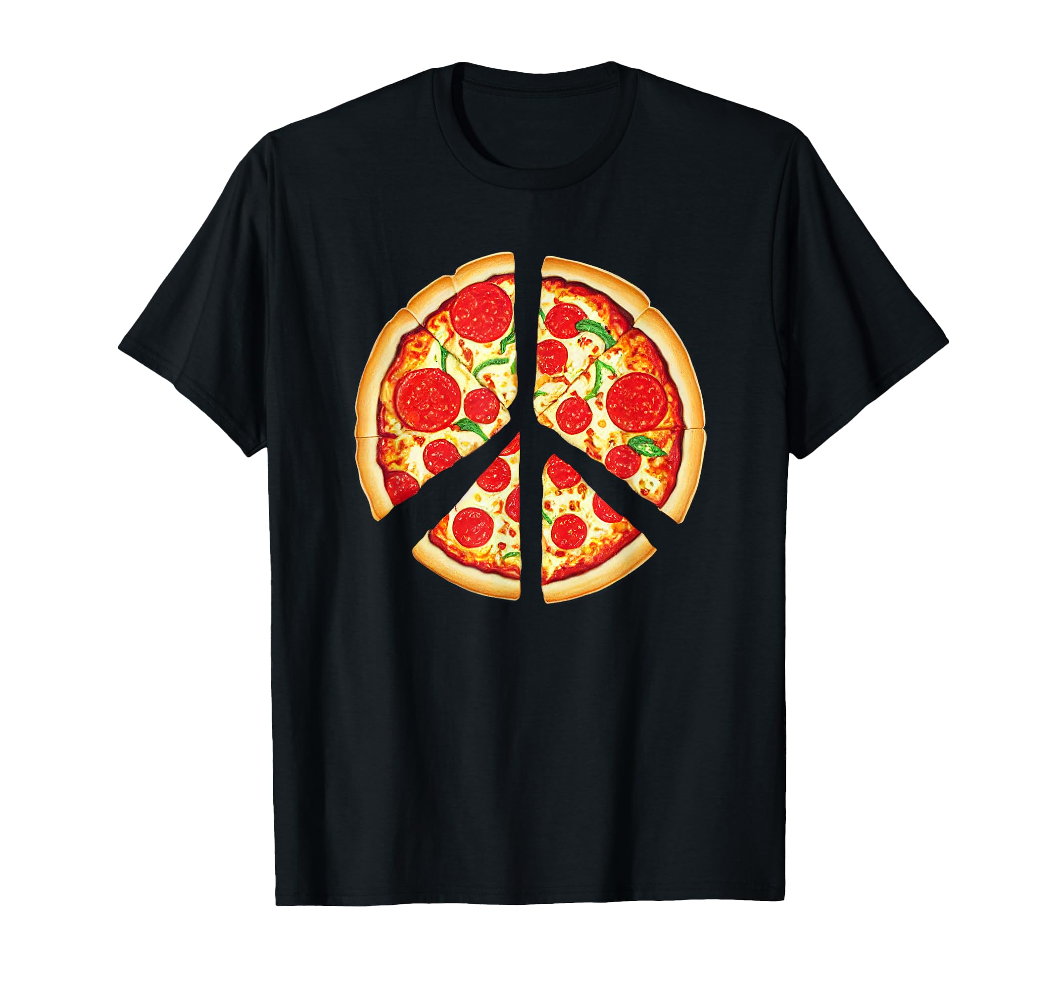 Love Peace And Pizza T-Shirt - Aesthetic Graphic Unisex - T-Shirt, Sweatshirt, Hoodie
