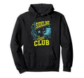 Sports Mom Dad Gifts Sideline Social Club Hoodie - Graphic Print Unisex - T-Shirt, Sweatshirt, Hoodie
