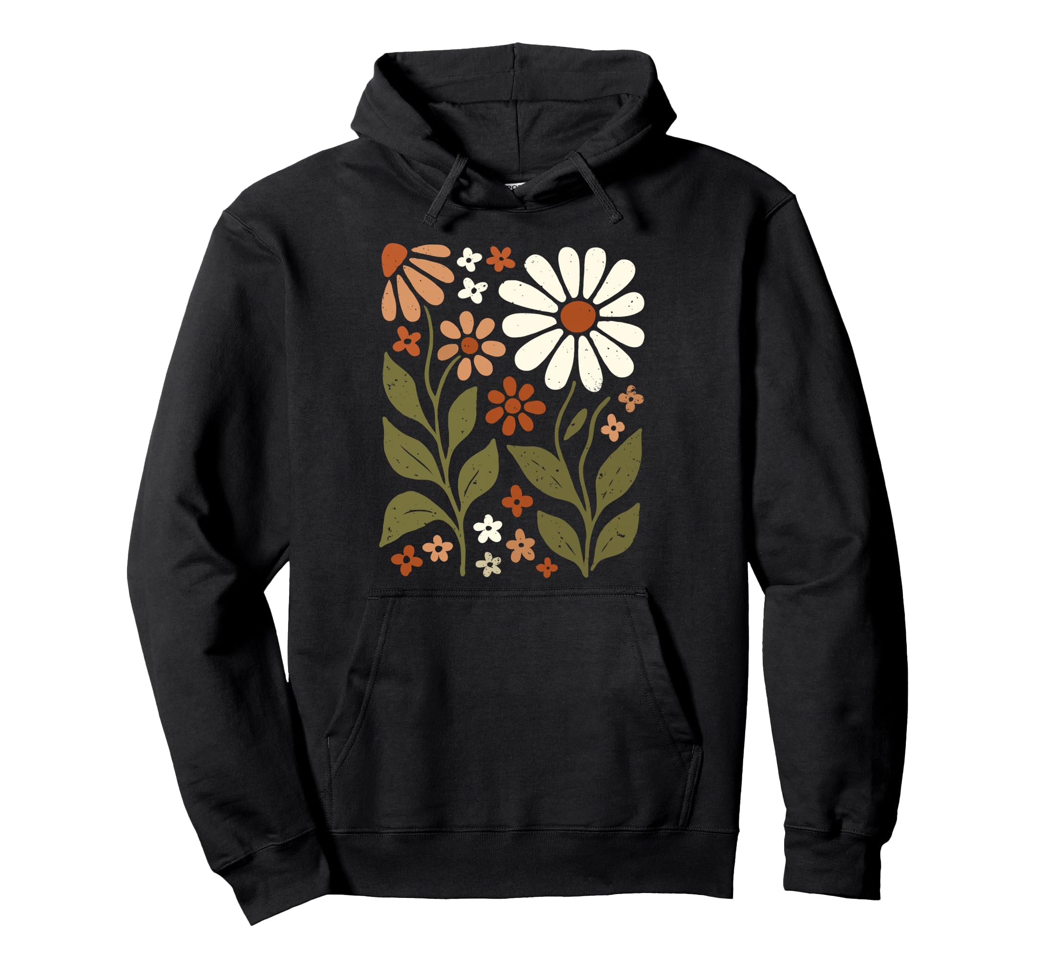 Wildflowers Flowers Pattern Summer Hoodie - Unique Graphic Men Women - T-Shirt, Sweatshirt, Hoodie