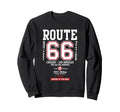 Route 66 Old Usa Highway Sweatshirt - Aesthetic Graphic Men Women - T-Shirt, Sweatshirt, Hoodie