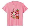 Strawberry Shortcake Kitty Custard T-Shirt - Trendy Graphic for Adults - T-Shirt, Sweatshirt, Hoodie