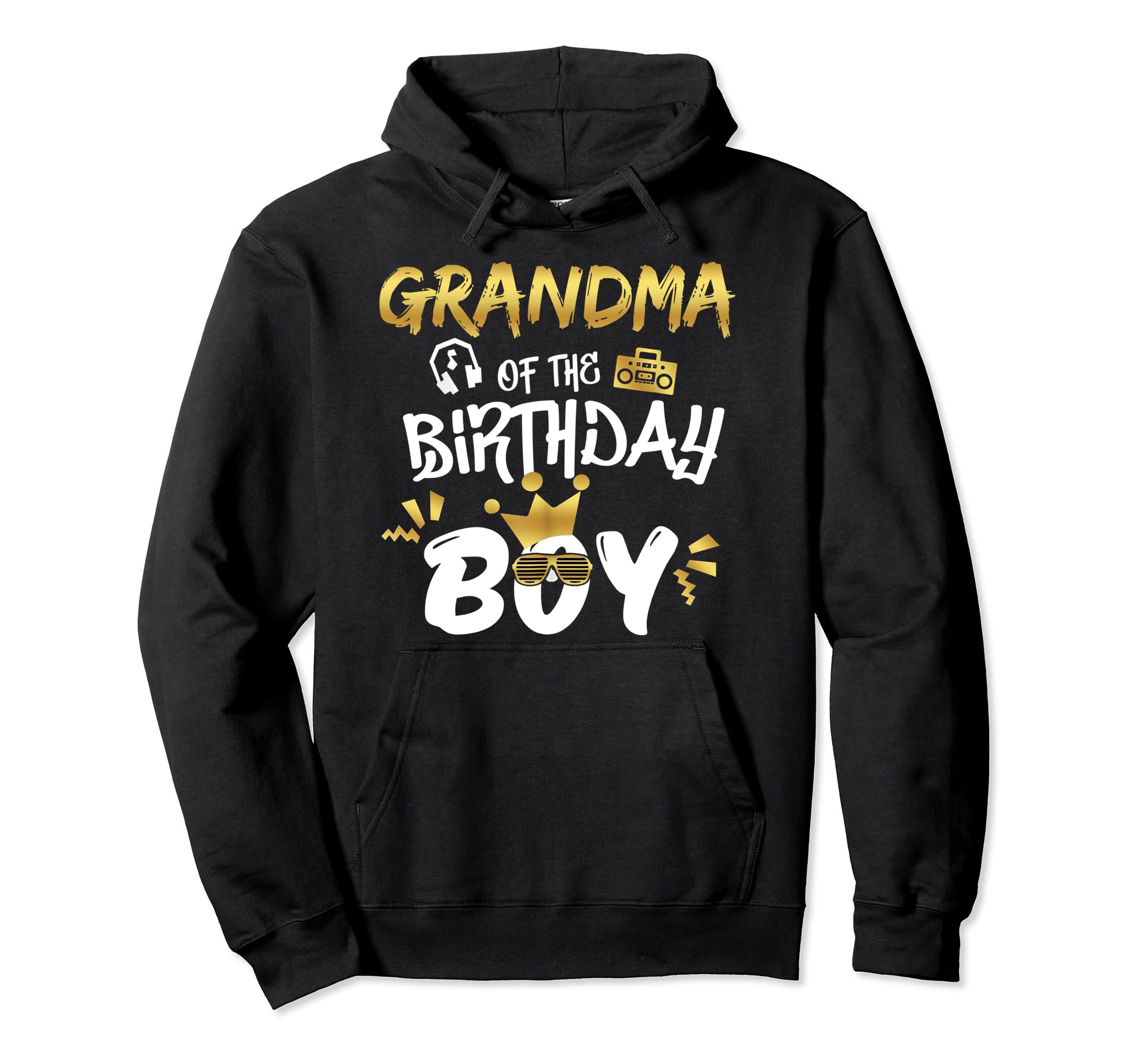 Grandma Birthday Notorious One Old School Hoodie - Streetwear Style Unisex - T-Shirt, Sweatshirt, Hoodie