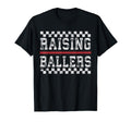 Raising Ballers Baseball Mom Sports T-Shirt - Trendy Graphic for Adults - T-Shirt, Sweatshirt, Hoodie