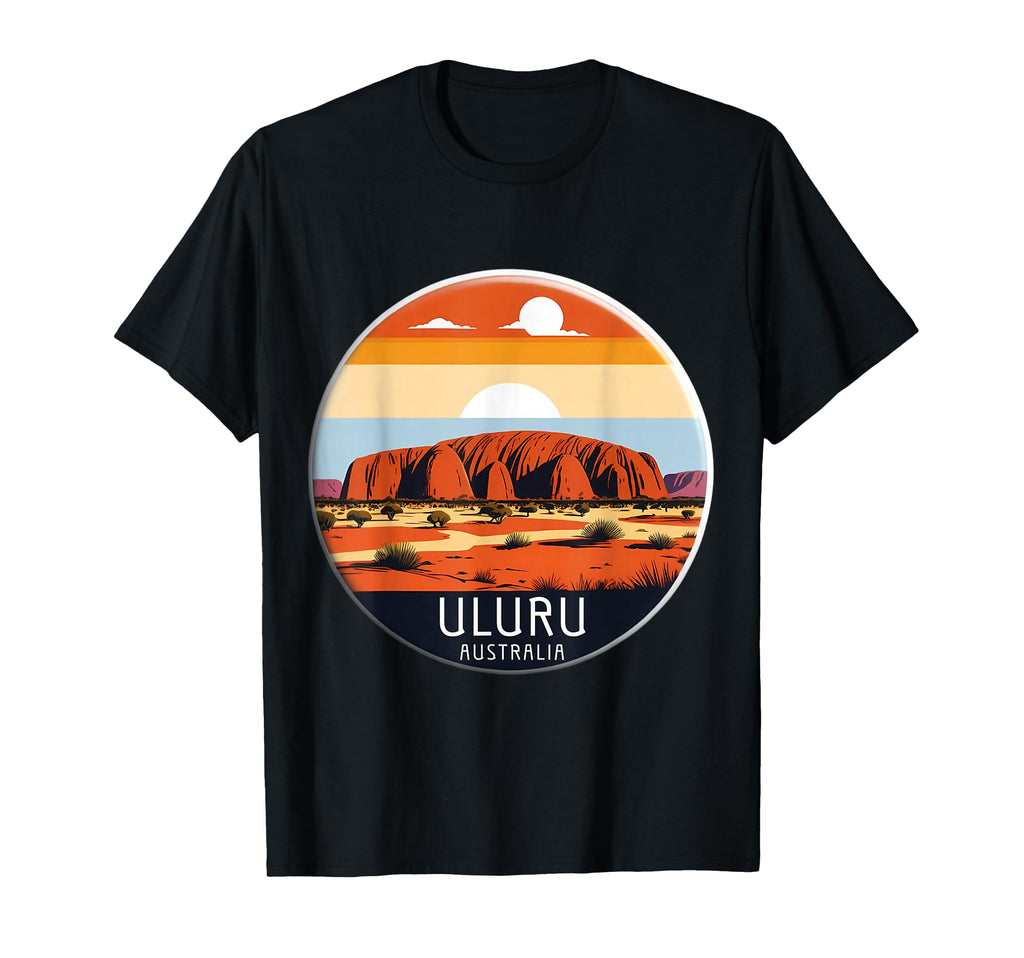 Uluru Australia Souvenir Ayers Rock T-Shirt - Fun Novelty Design Men Women - T-Shirt, Sweatshirt, Hoodie