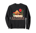 Arizona Roadrunner Boho Desert Sweatshirt - Minimalist Print Men Women - T-Shirt, Sweatshirt, Hoodie