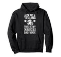 Baseball Catcher Dad Voice Dad Baseball Hoodie - Graphic Print for Adults - T-Shirt, Sweatshirt, Hoodie