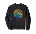 Boho Tie Dye Mandala 60S 70S Sweatshirt - Novelty Apparel for Adults - T-Shirt, Sweatshirt, Hoodie