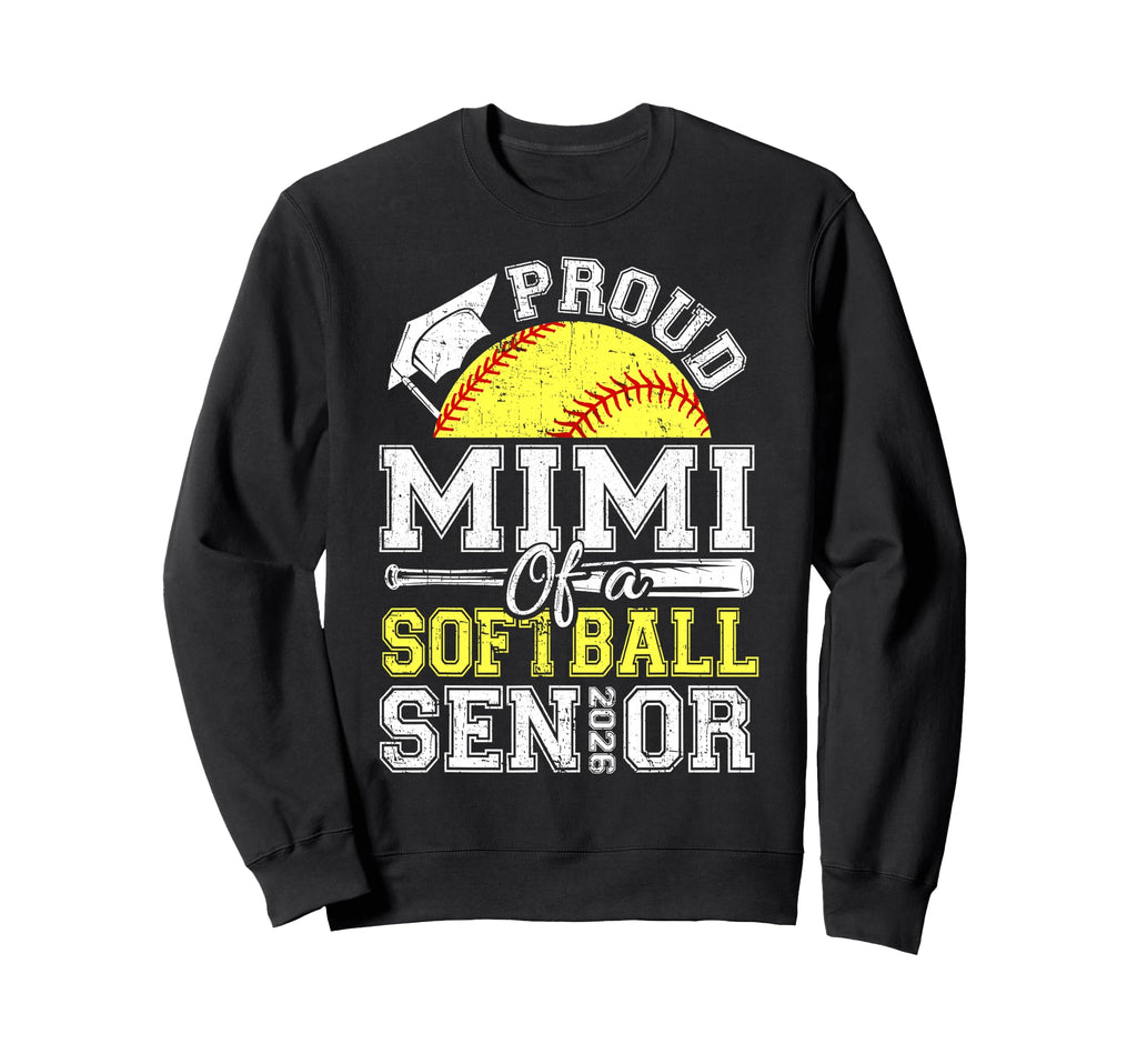 Proud Mimi 2026 Senior Sweatshirt - Casual Everyday Wear Men Women - T-Shirt, Sweatshirt, Hoodie