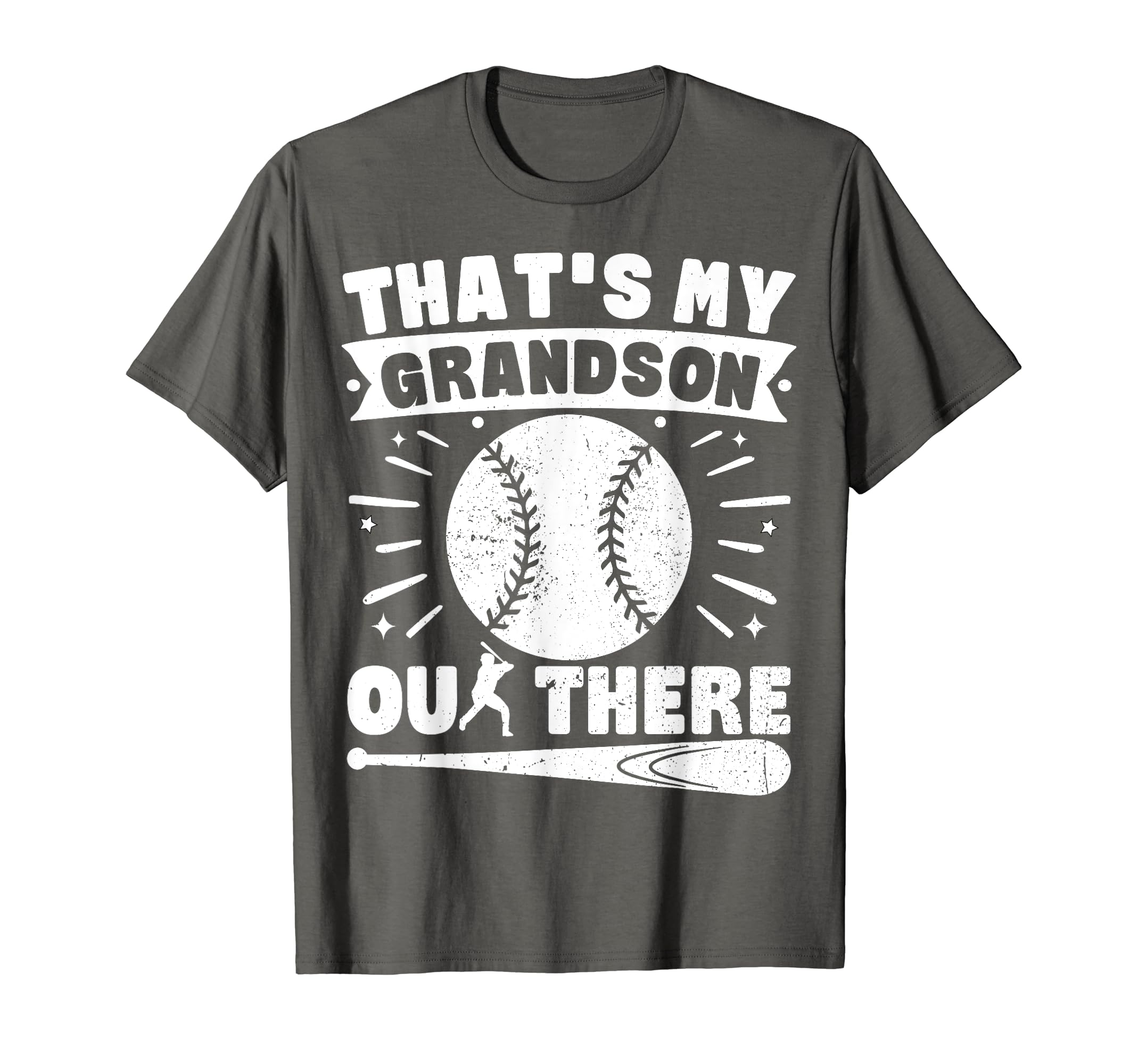 Thats My Grandson Out There Baseball T-Shirt - Aesthetic Graphic Unisex - T-Shirt, Sweatshirt, Hoodie