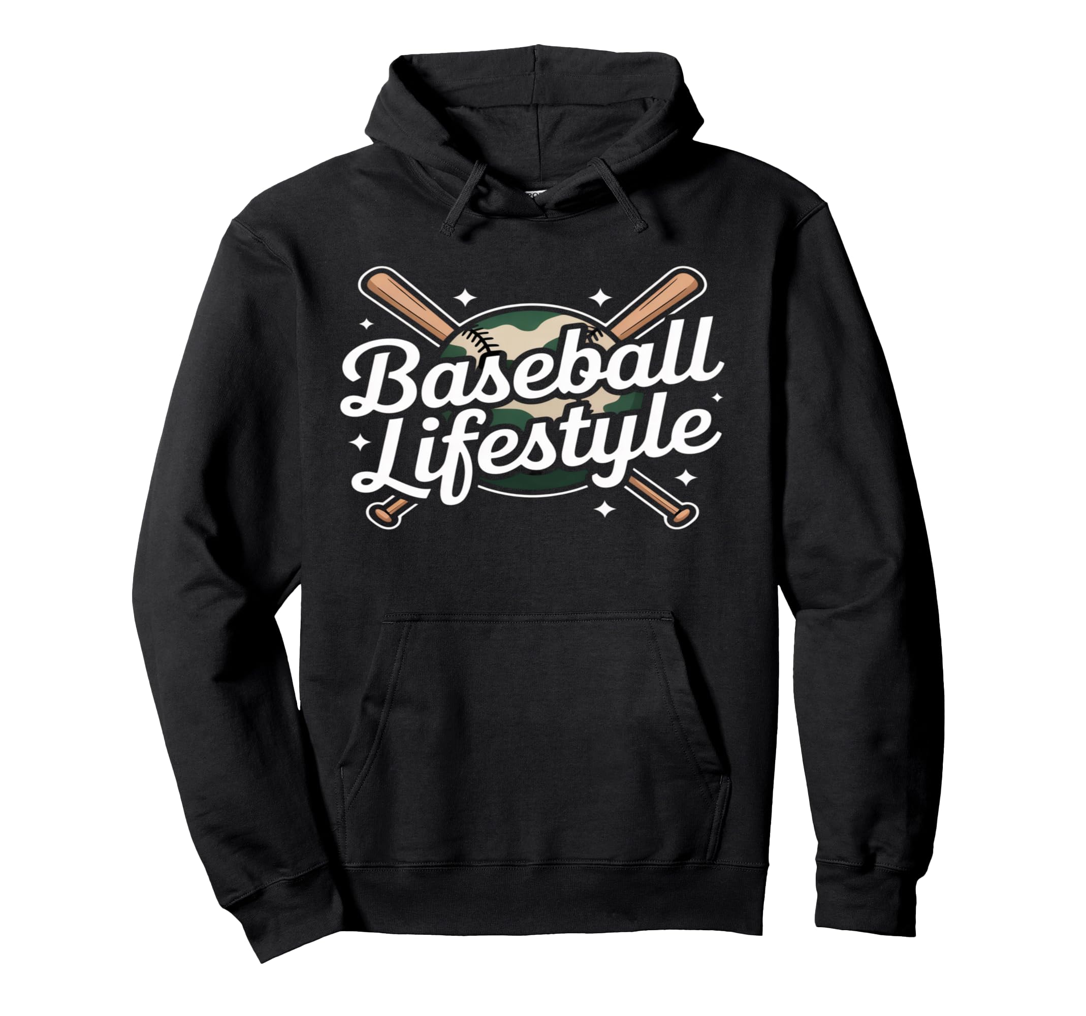 Baseball Lifestyle Game Day Player Life Hoodie - Unique Graphic Unisex - T-Shirt, Sweatshirt, Hoodie