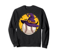 Baseball Halloween Baseball Player Sweatshirt - Minimalist Print Unisex - T-Shirt, Sweatshirt, Hoodie