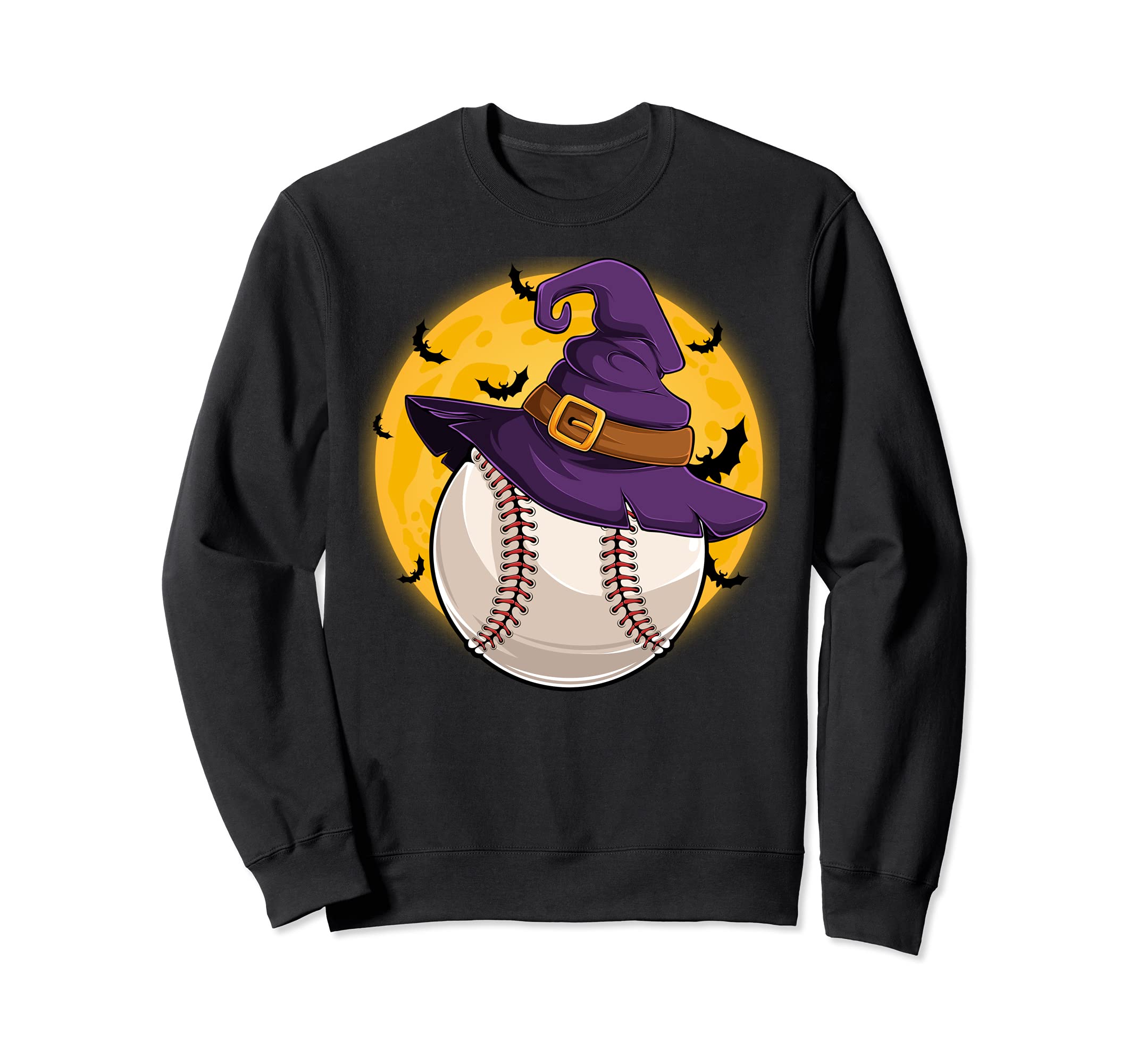Baseball Halloween Baseball Player Sweatshirt - Minimalist Print Unisex - T-Shirt, Sweatshirt, Hoodie