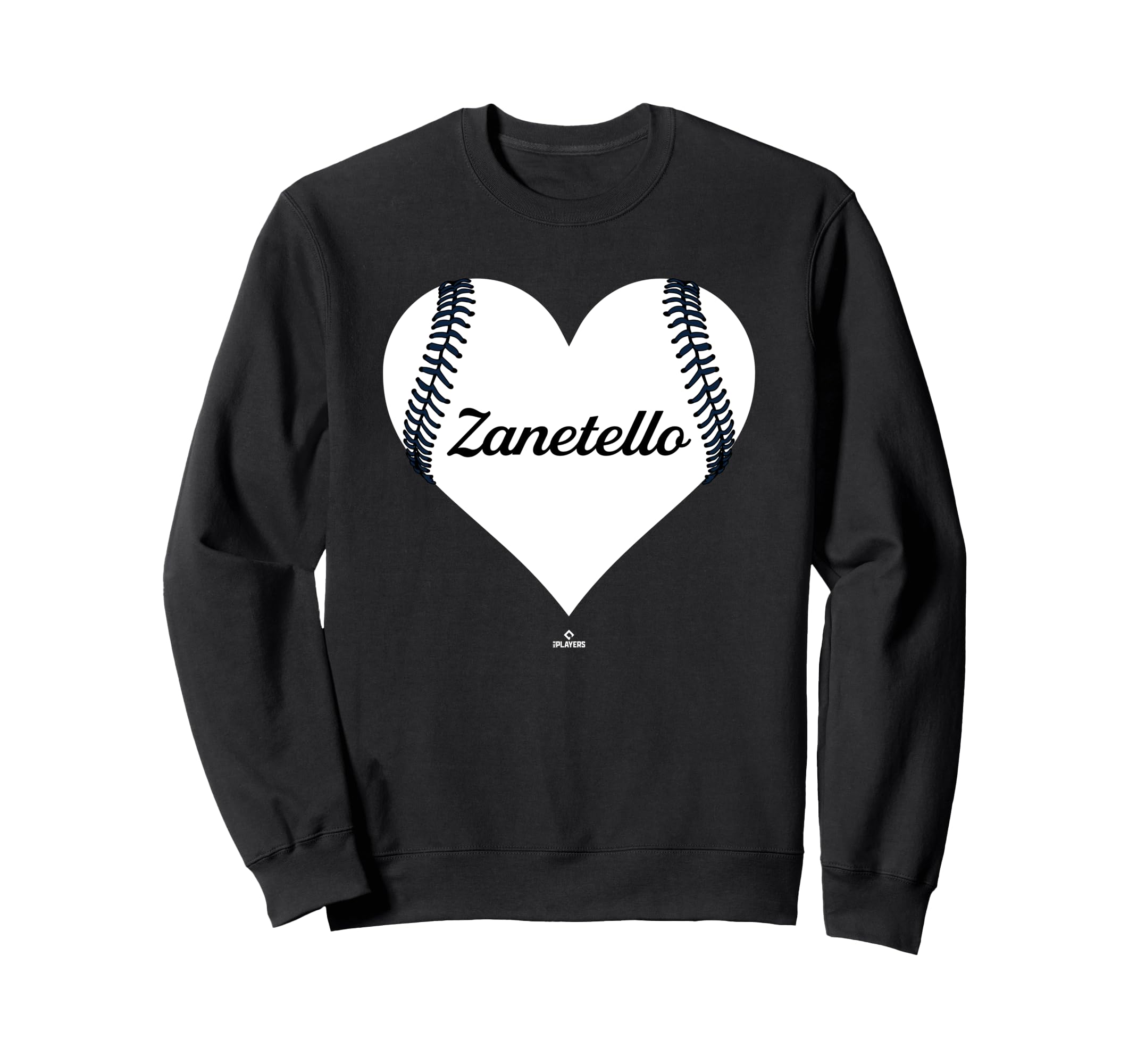 Baseball Heart Nazzan Zanetello Sweatshirt - Trendy Graphic Unisex - T-Shirt, Sweatshirt, Hoodie