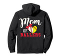 Mom Ballers Baseball Mom Softball Mom Hoodie - Aesthetic Graphic Unisex - T-Shirt, Sweatshirt, Hoodie