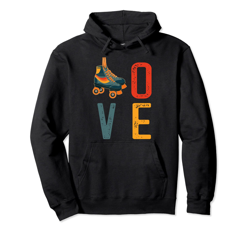 70S Skate Love Roller Skating Gift Hoodie - Novelty Apparel Men Women - T-Shirt, Sweatshirt, Hoodie