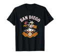 San Diego Sugar Skull Baseball Dia De T-Shirt - Fun Novelty Design Unisex - T-Shirt, Sweatshirt, Hoodie