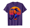 Howler Monkey Modern Urban Sunset Art T-Shirt - Novelty Apparel Men Women - T-Shirt, Sweatshirt, Hoodie