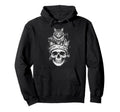 Skull Cat Skeleton Kitty Kitten Gothic Hoodie - Custom Art Print Men Women - T-Shirt, Sweatshirt, Hoodie