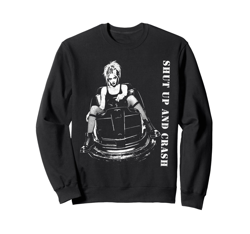 Punk Shut Up 90S Urban Grunge Sweatshirt - Graphic Print for Adults - T-Shirt, Sweatshirt, Hoodie